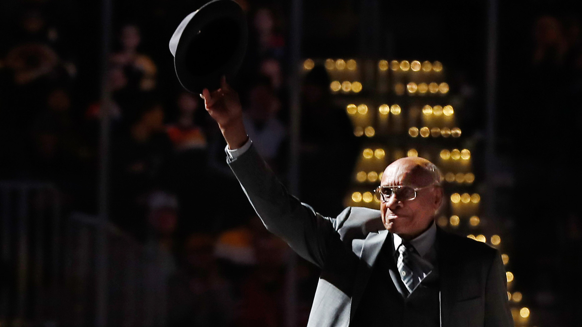 Boston Bruins legend Willie O'Ree