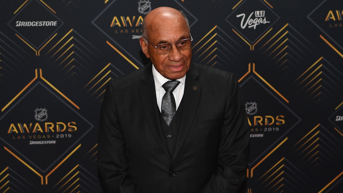 Boston Bruins legend Willie O'Ree
