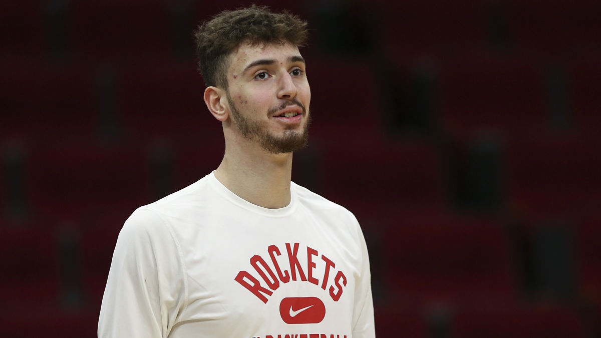 Houston Rockets center Alperen Sengun