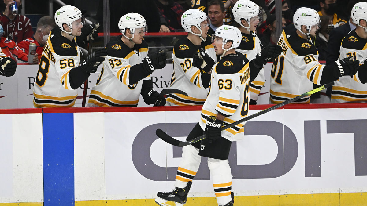 Boston Bruins winger Brad Marchand