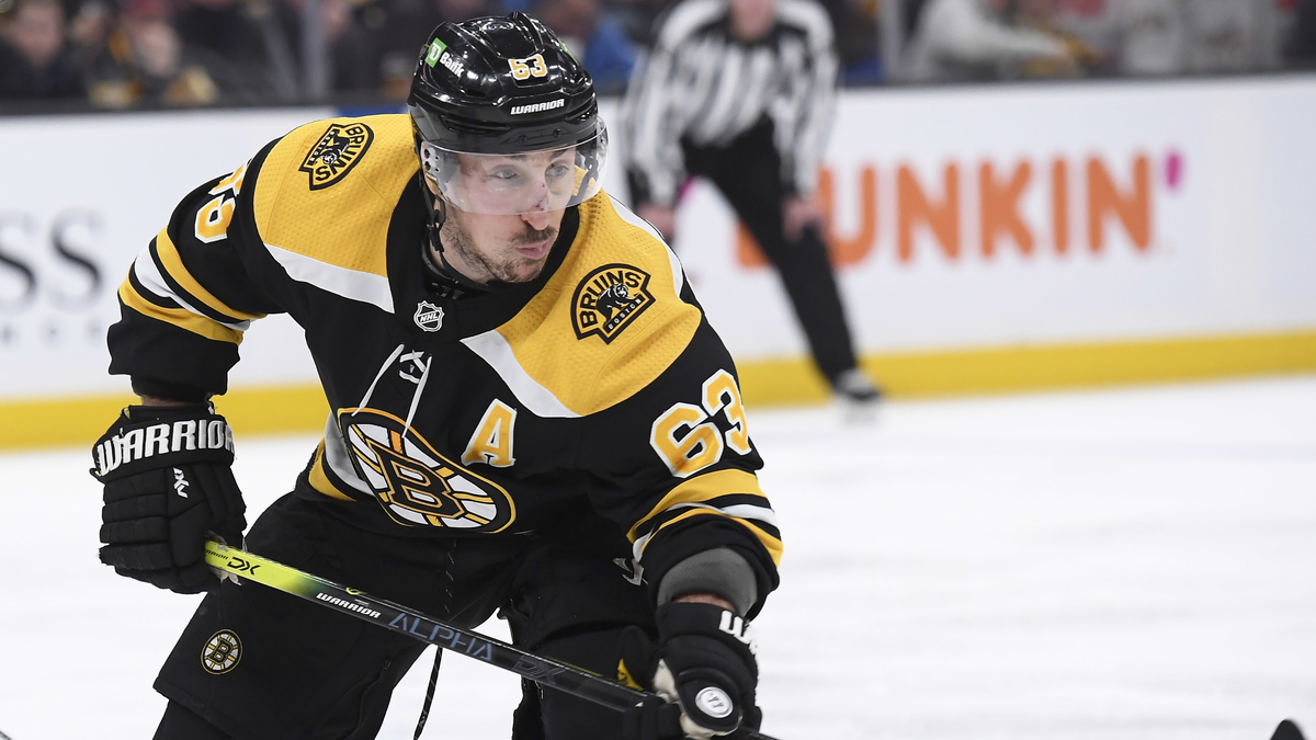 Boston Bruins forward Brad Marchand