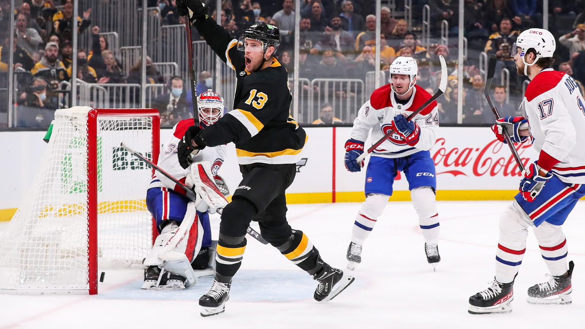 Boston Bruins center Charlie Coyle