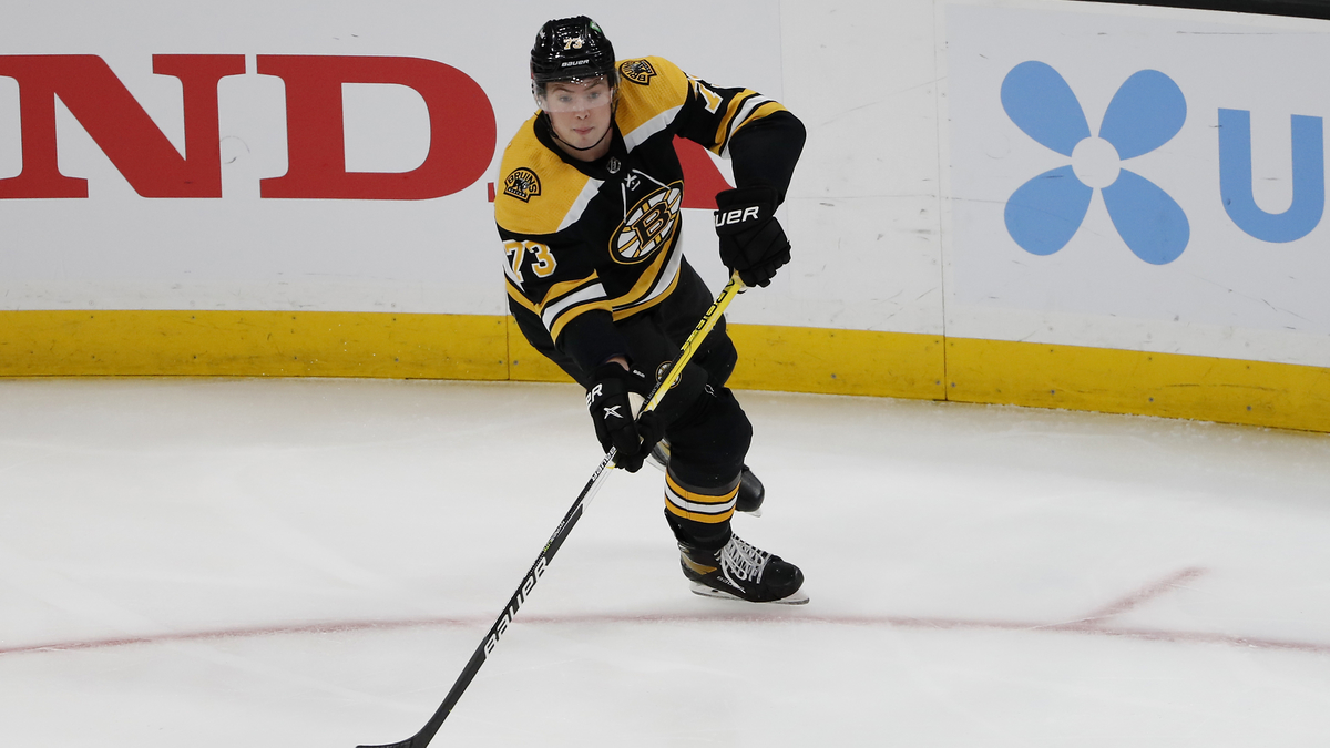 Boston Bruins defenseman Charlie McAvoy
