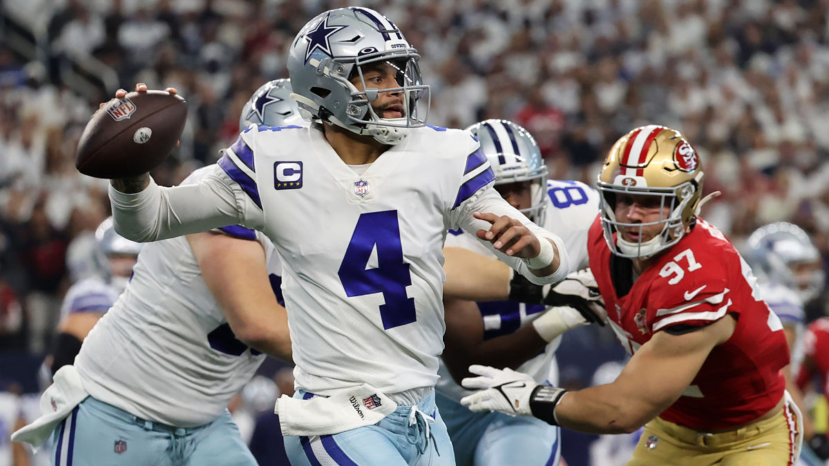 Dallas Cowboys quarterback Dak Prescott