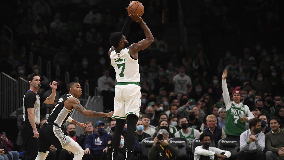 Boston Celtics guard Jaylen Brown