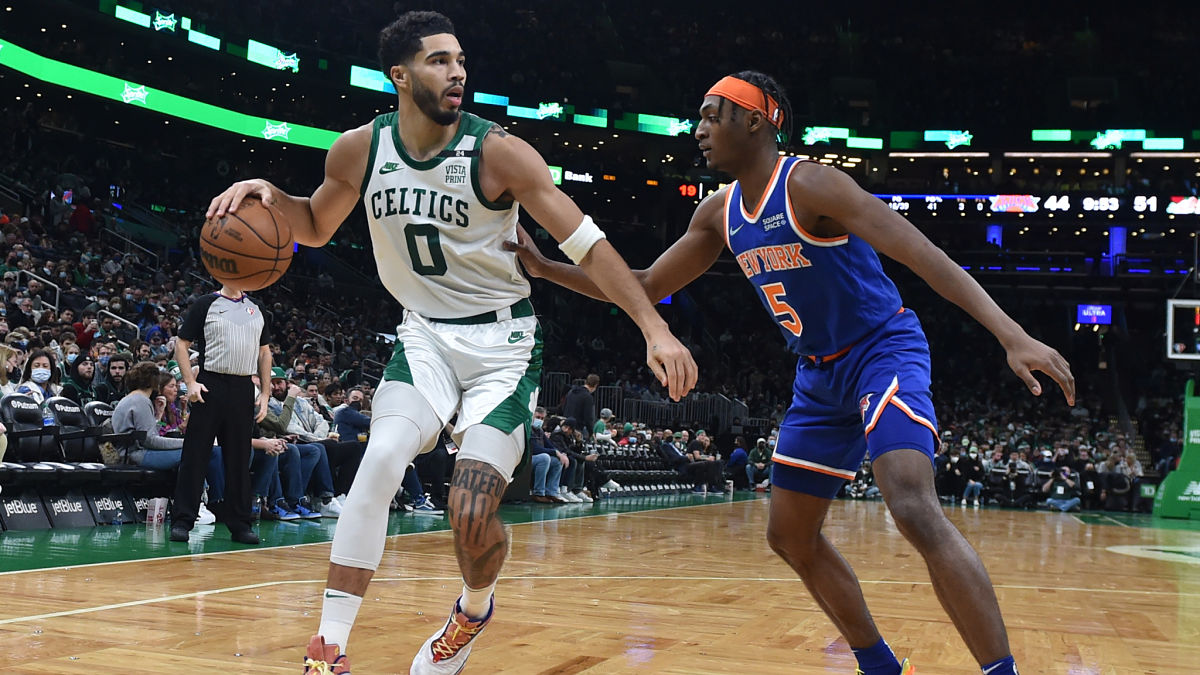 Boston Celtics forward Jayson Tatum