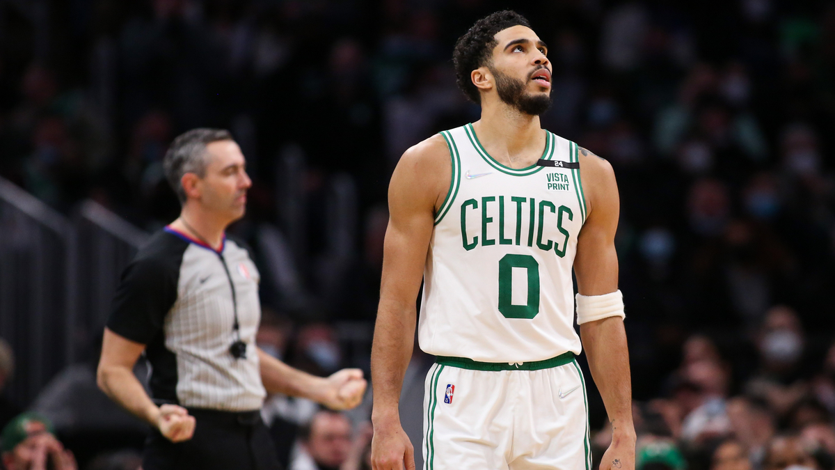 Boston Celtics forward Jayson Tatum