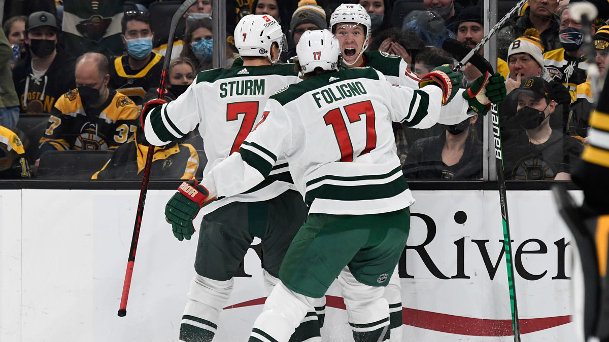 Minnesota Wild forward Matt Boldy