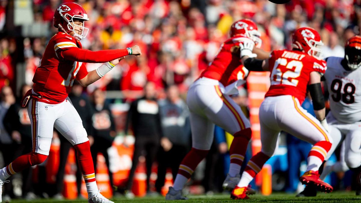 Kansas City Chiefs quarterback Patrick Mahomes