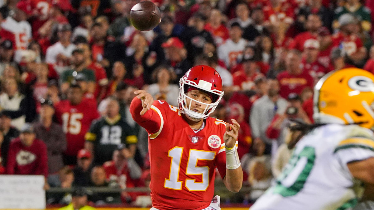 Kansas City Chiefs quarterback Patrick Mahomes