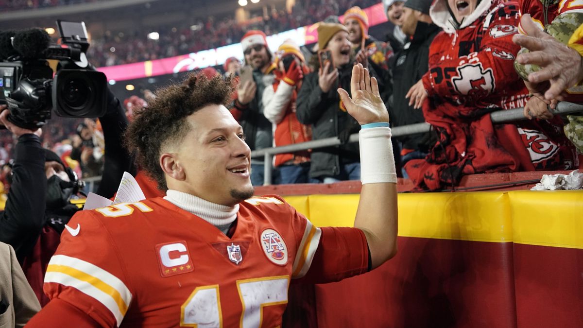 Kansas City Chiefs quarterback Patrick Mahomes