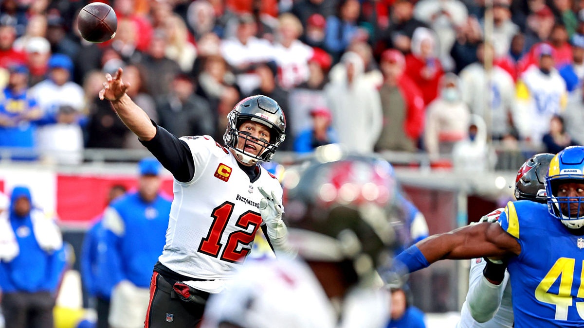 Tampa Bay Buccaneers quarterback Tom Brady