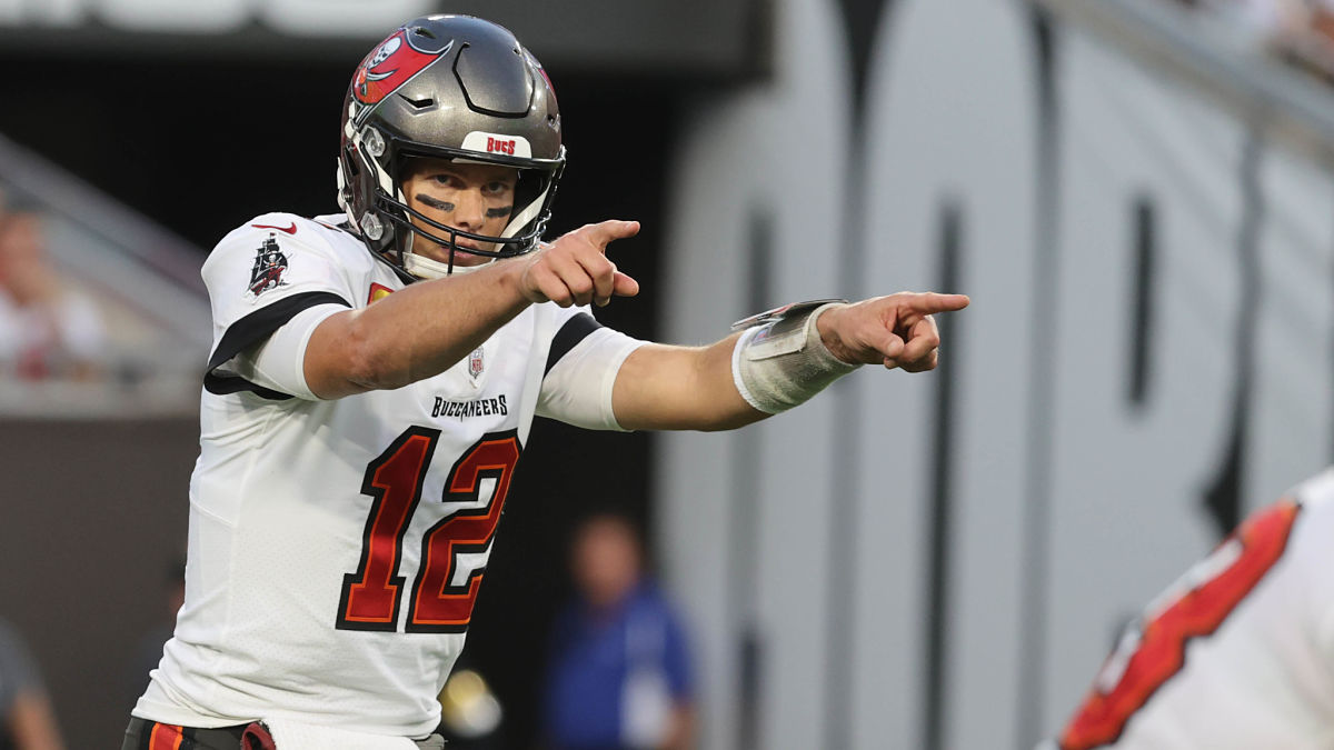 Tampa Bay Buccaneers quarterback Tom Brady