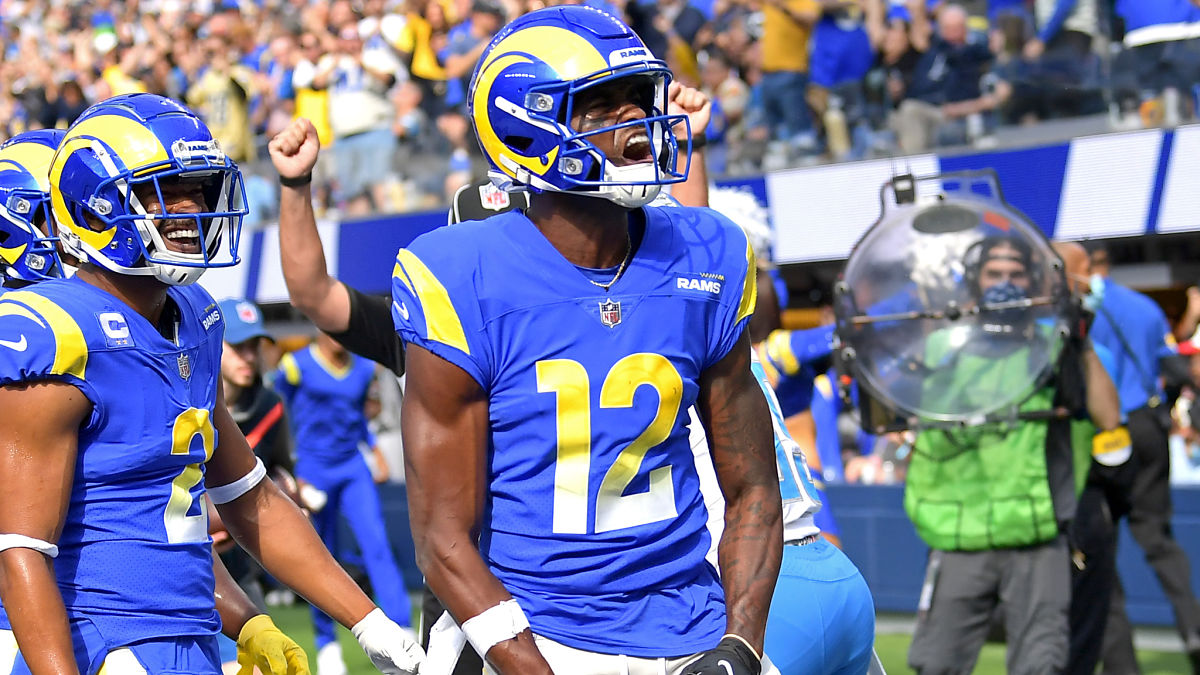 Los Angeles Rams wide receiver Van Jefferson