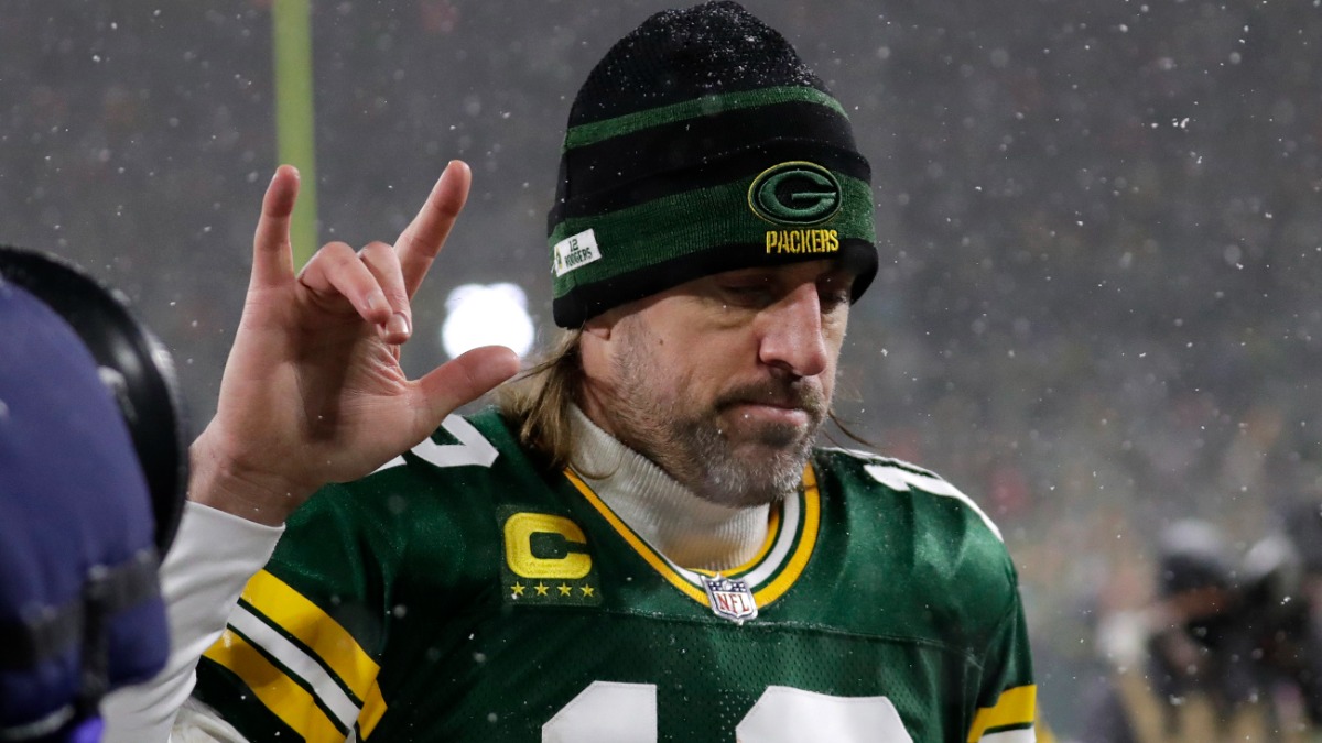Green Bay Packers quarterback Aaron Rodgers