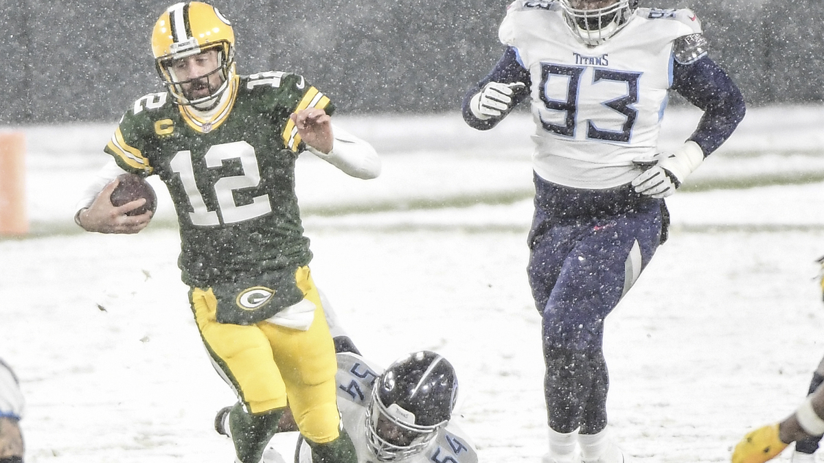 Green Bay Packers quarterback Aaron Rodgers