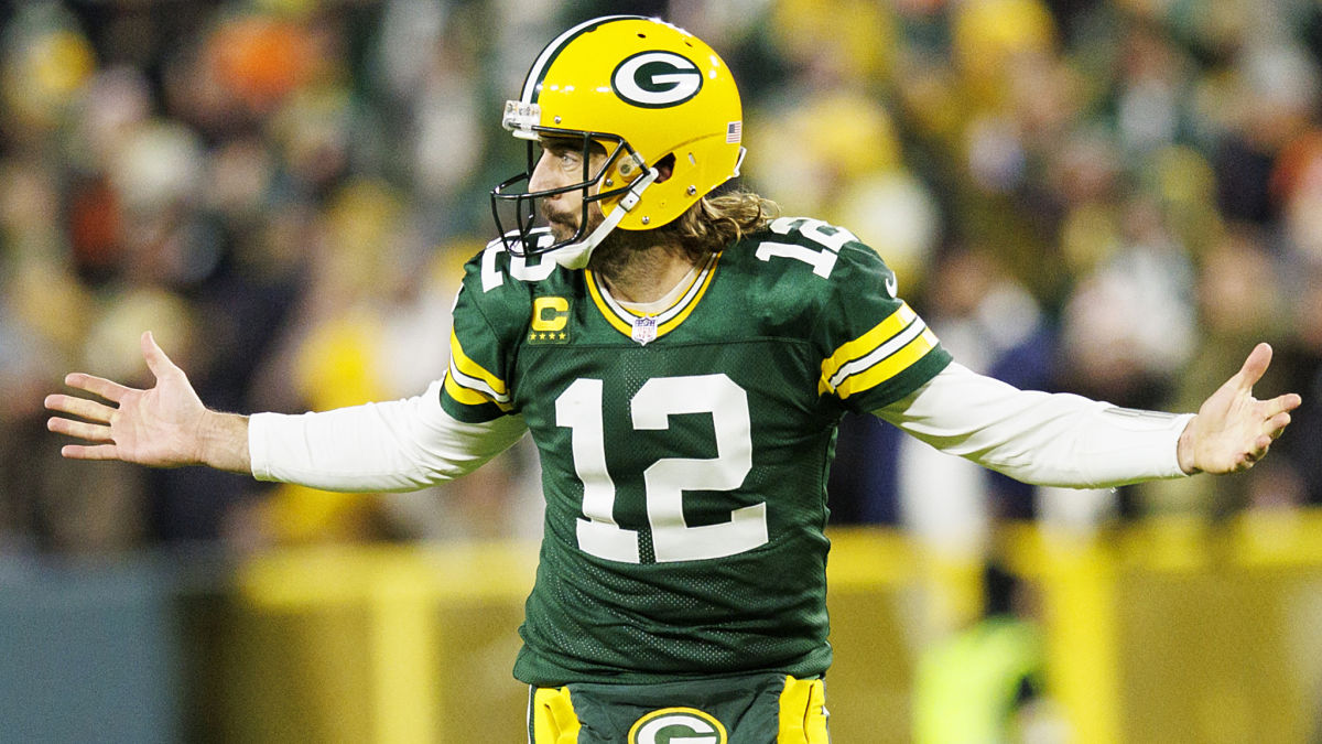 Green Bay Packers quarterback Aaron Rodgers