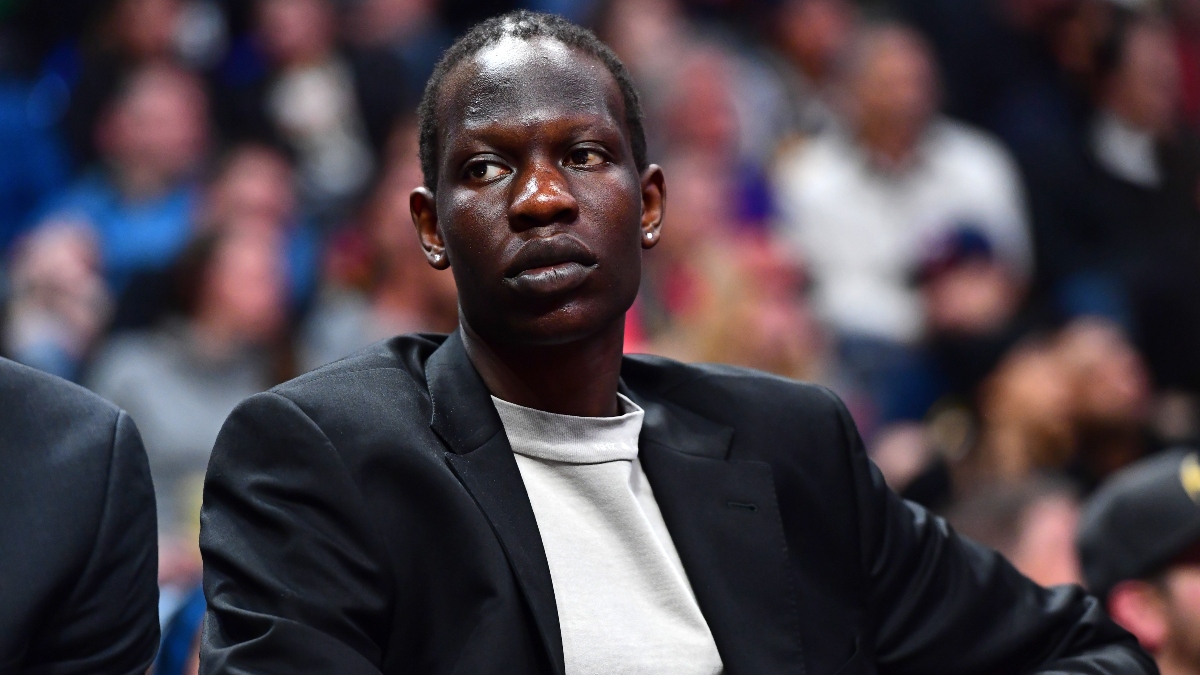 Boston Celtics center Bol Bol