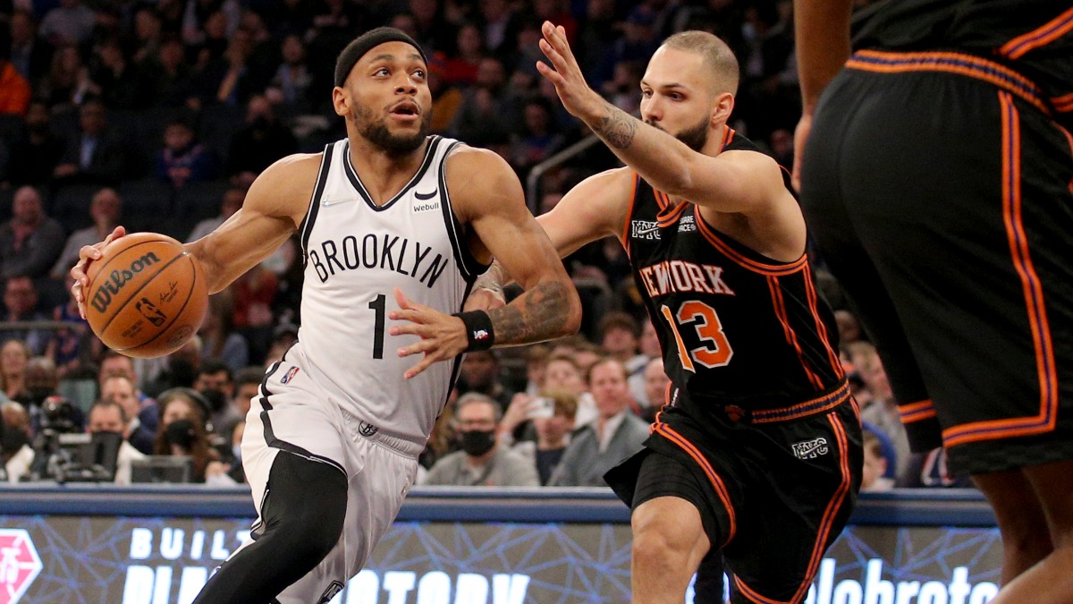 Brooklyn Nets guard Bruce Brown