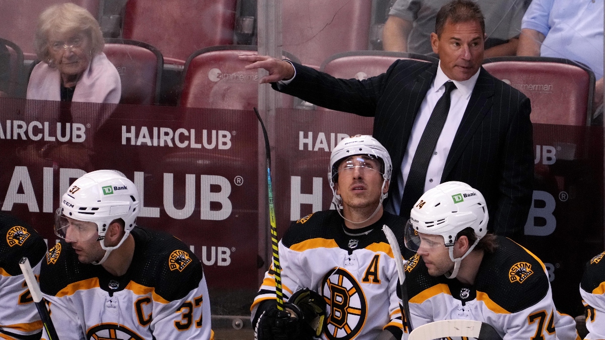 Boston Bruins head coach Bruce Cassidy