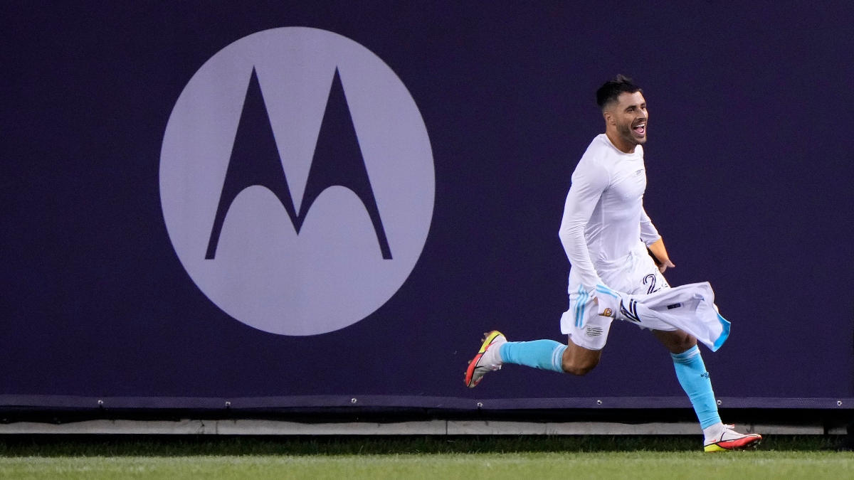 New England Revolution playmaker Carles Gil