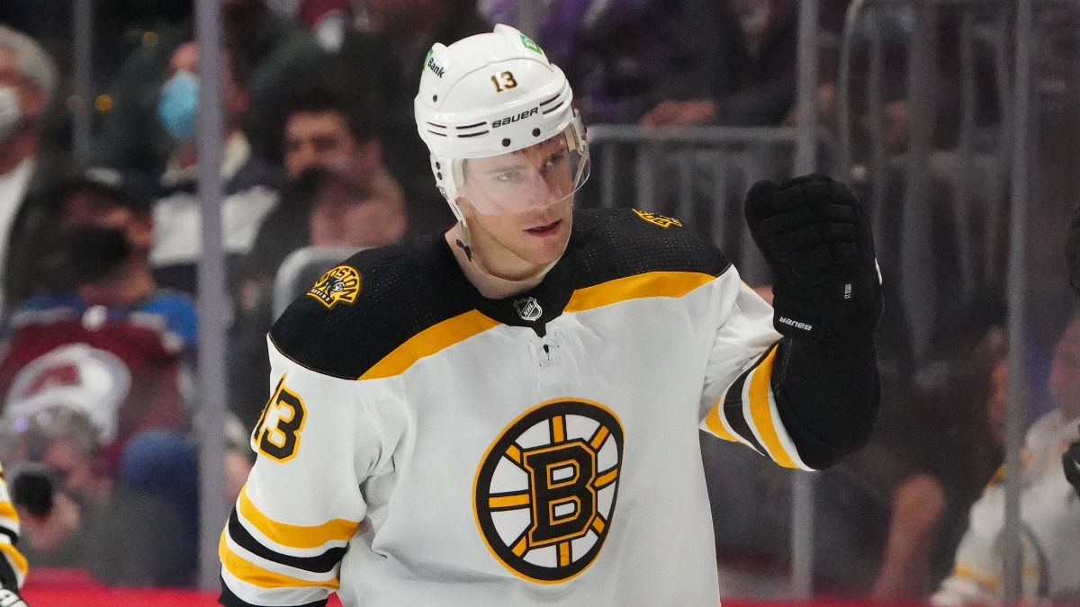 Boston Bruins center Charlie Coyle
