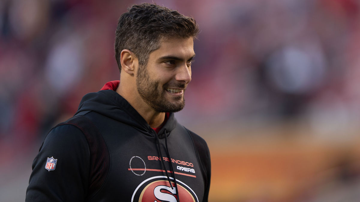 San Francisco 49ers quarterback Jimmy Garoppolo