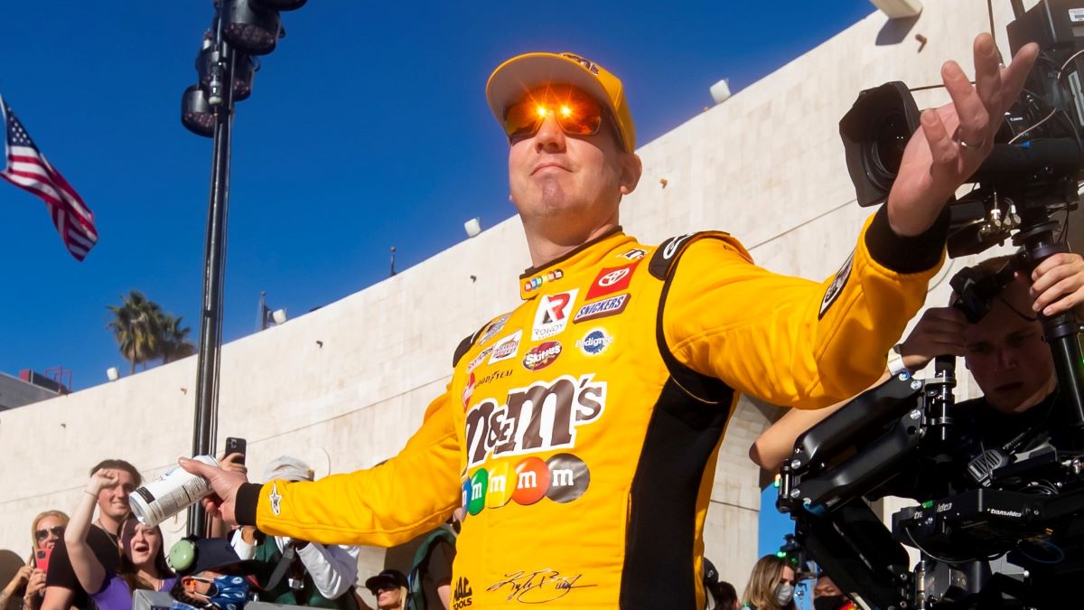 NASCAR driver Kyle Busch