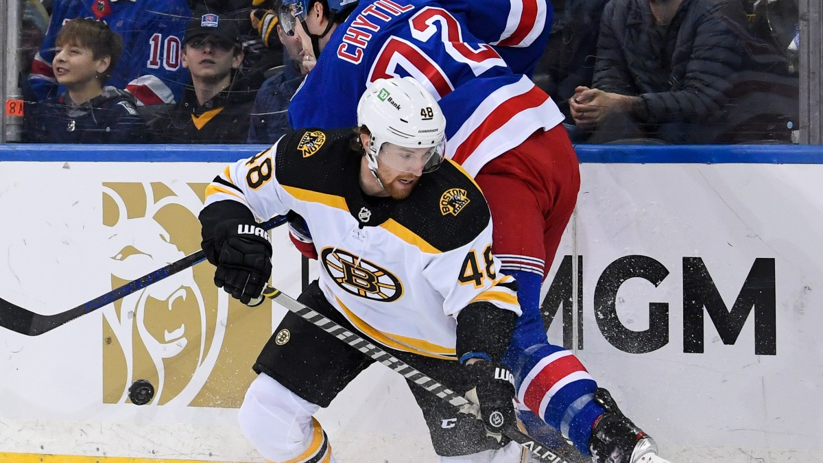 Boston Bruins defenseman Matt Grzelcyk
