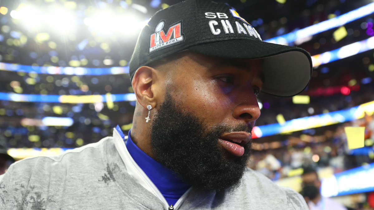 Los Angeles Rams wide receiver Odell Beckham Jr.
