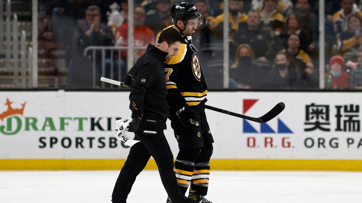 Boston Bruins center Patrice Bergeron