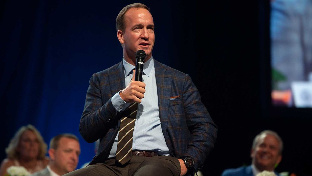 Former NFL quarterback Peyton Manning