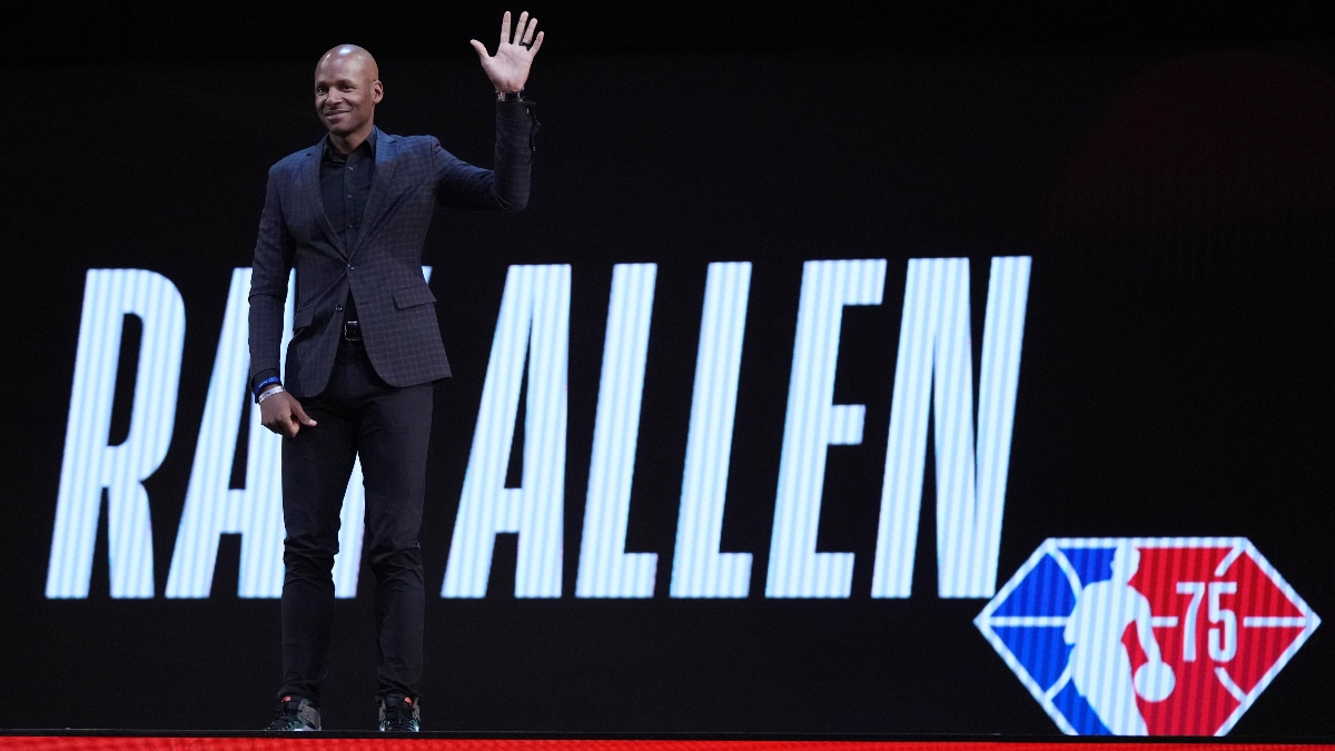 Former Boston Celtics guard Ray Allen