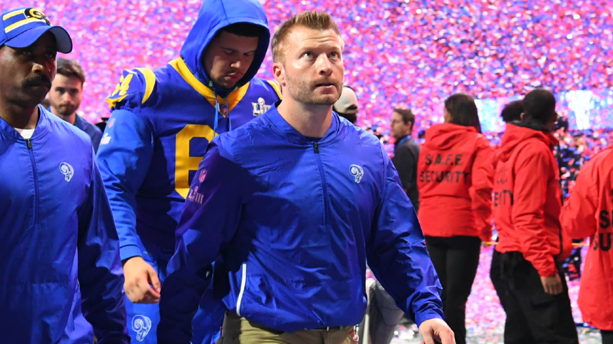 Los Angeles Rams head coach Sean McVay