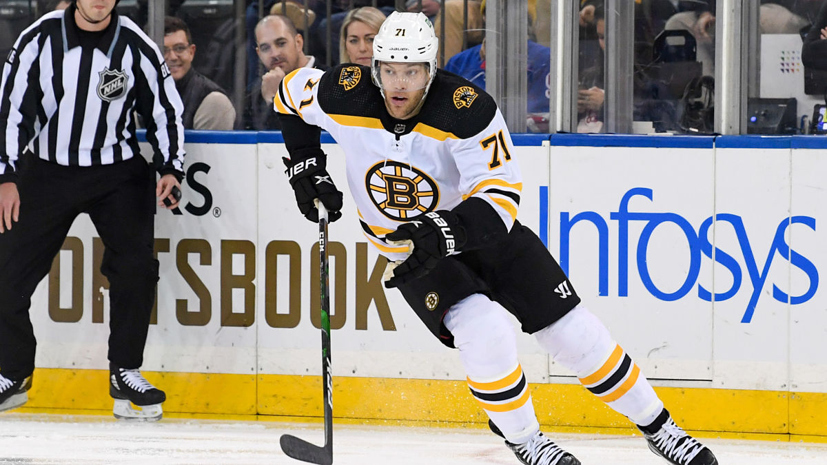 Boston Bruins forward Taylor Hall