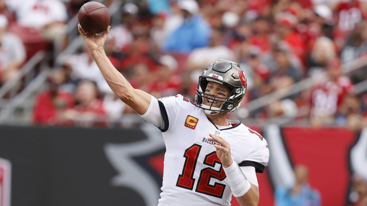 Tampa Bay Buccaneers quarterback Tom Brady