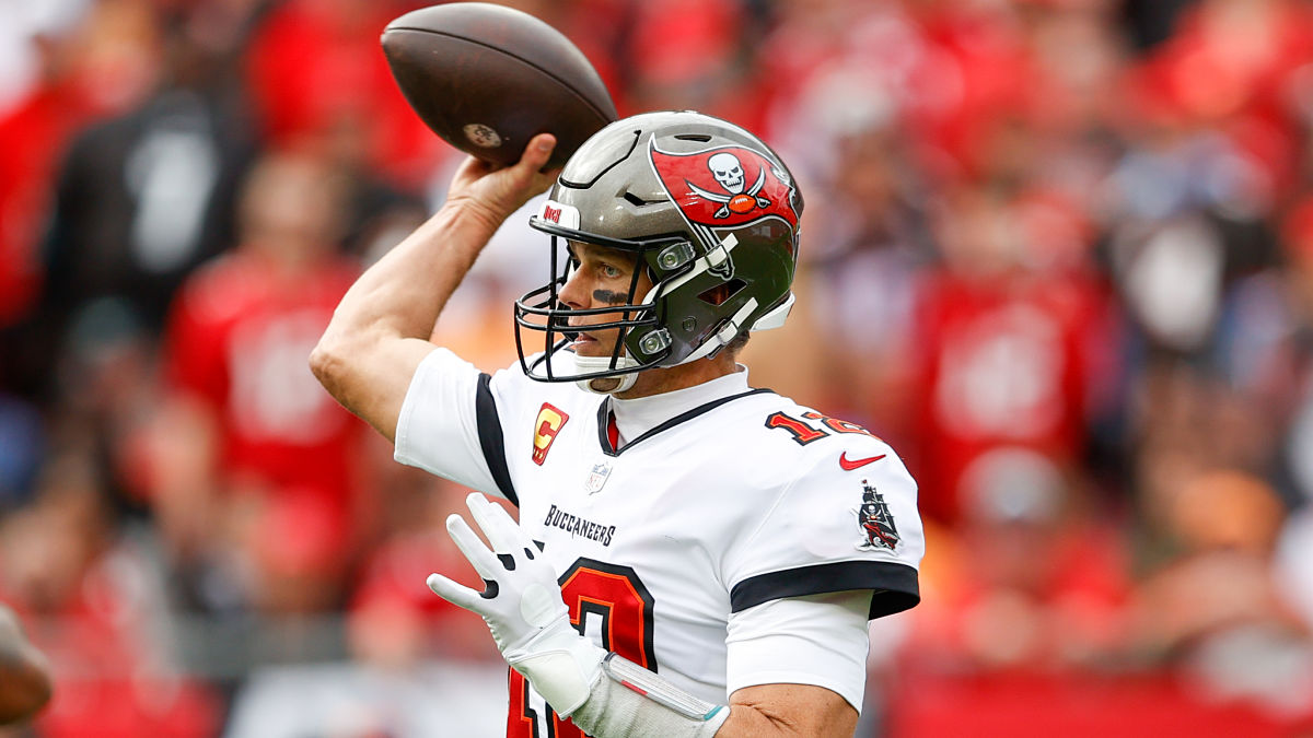 Tampa Bay Buccaneers quarterback Tom Brady