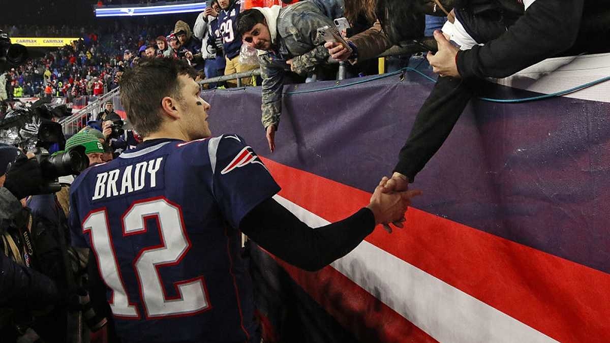 Former New England Patriots quarterback Tom Brady
