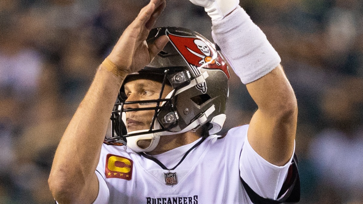 Former Tampa Bay Buccaneers quarterback Tom Brady