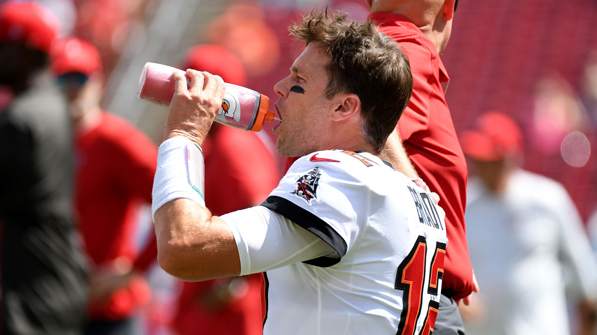 Tampa Bay Buccaneers quarterback Tom Brady