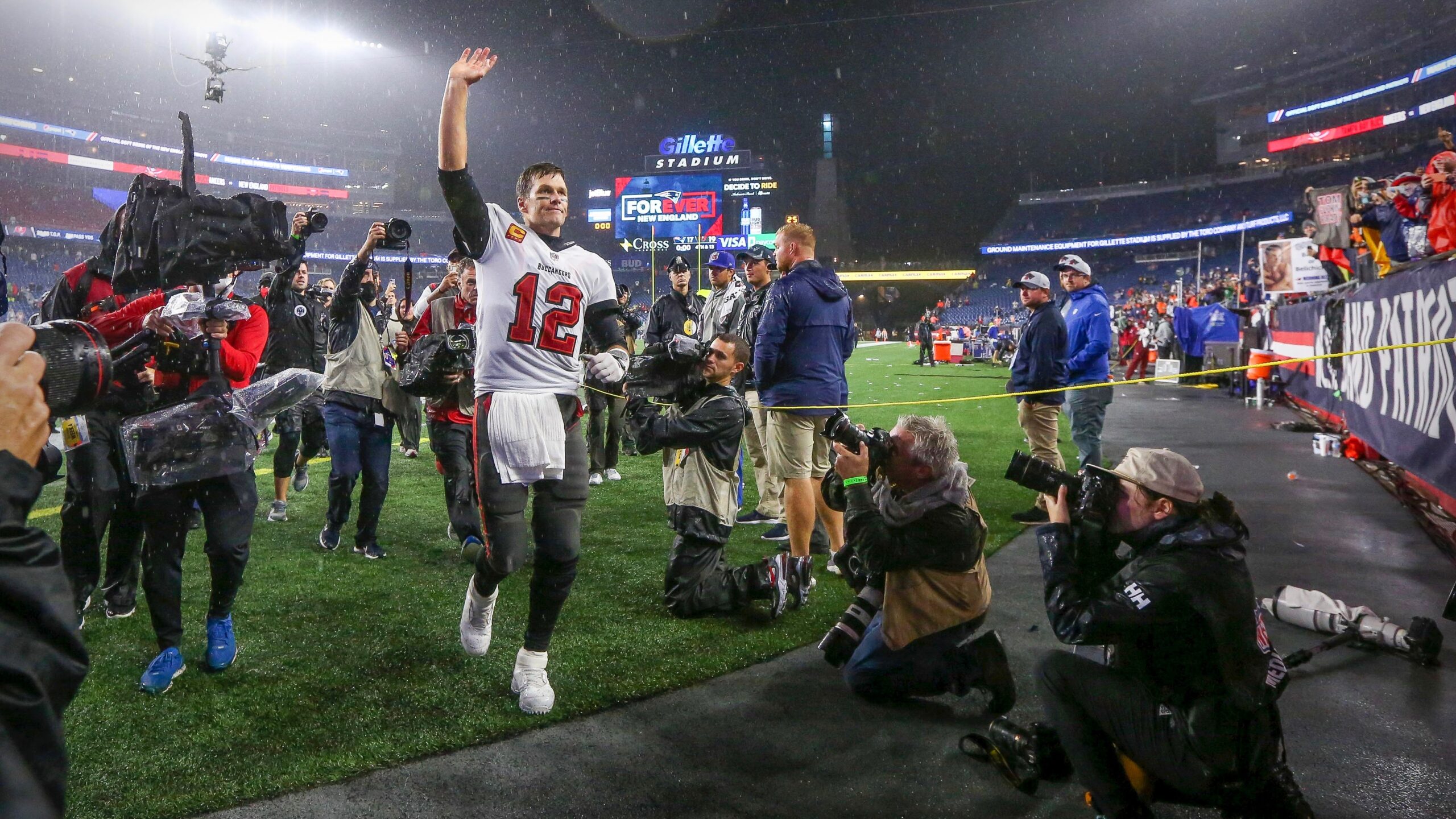 NFL: Tampa Bay Buccaneers at New England Patriots
