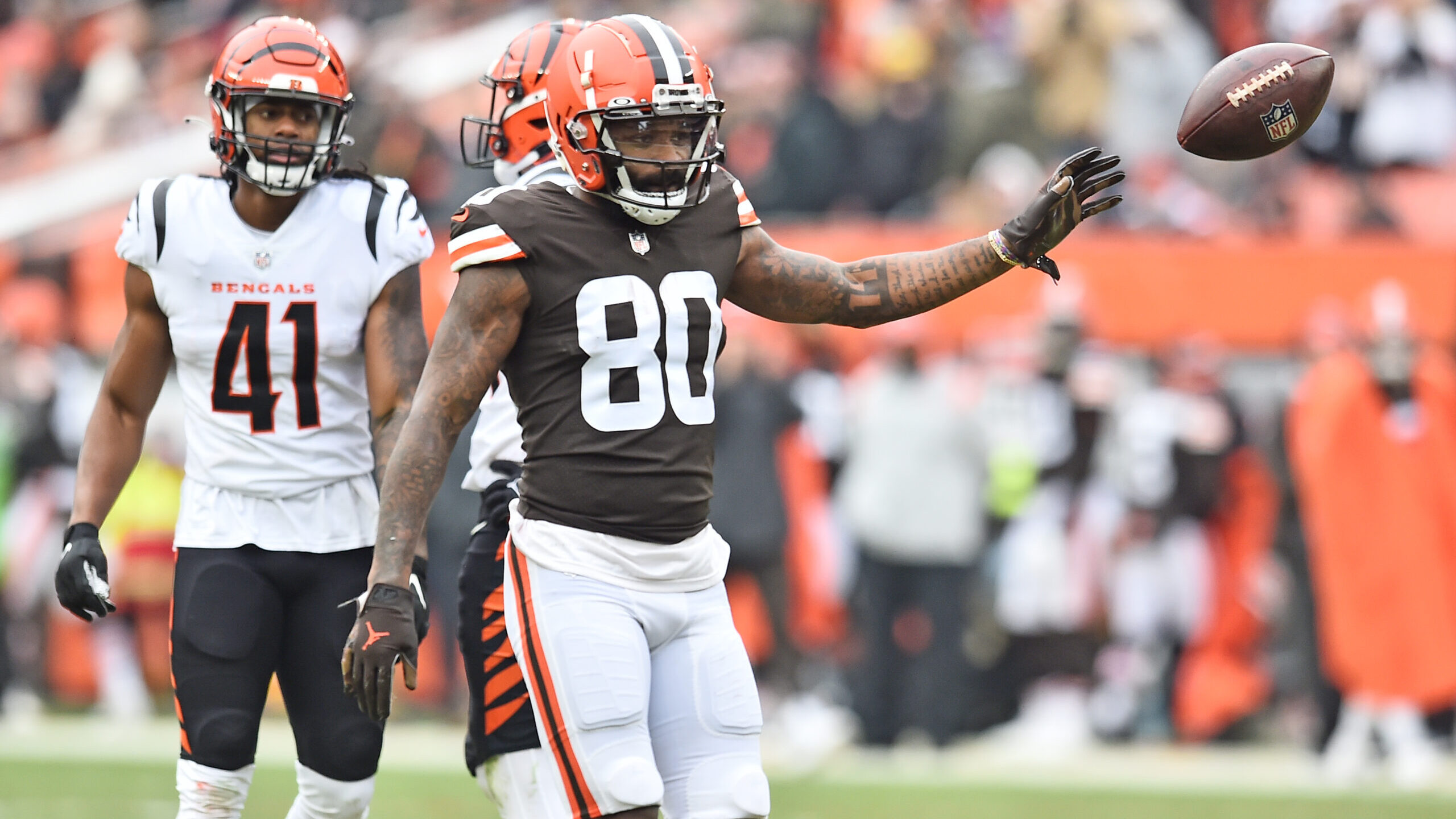 NFL: Cincinnati Bengals at Cleveland Browns