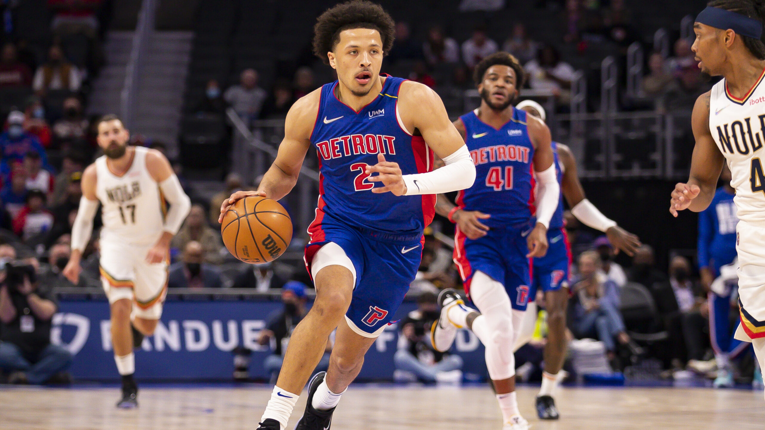 NBA: New Orleans Pelicans at Detroit Pistons