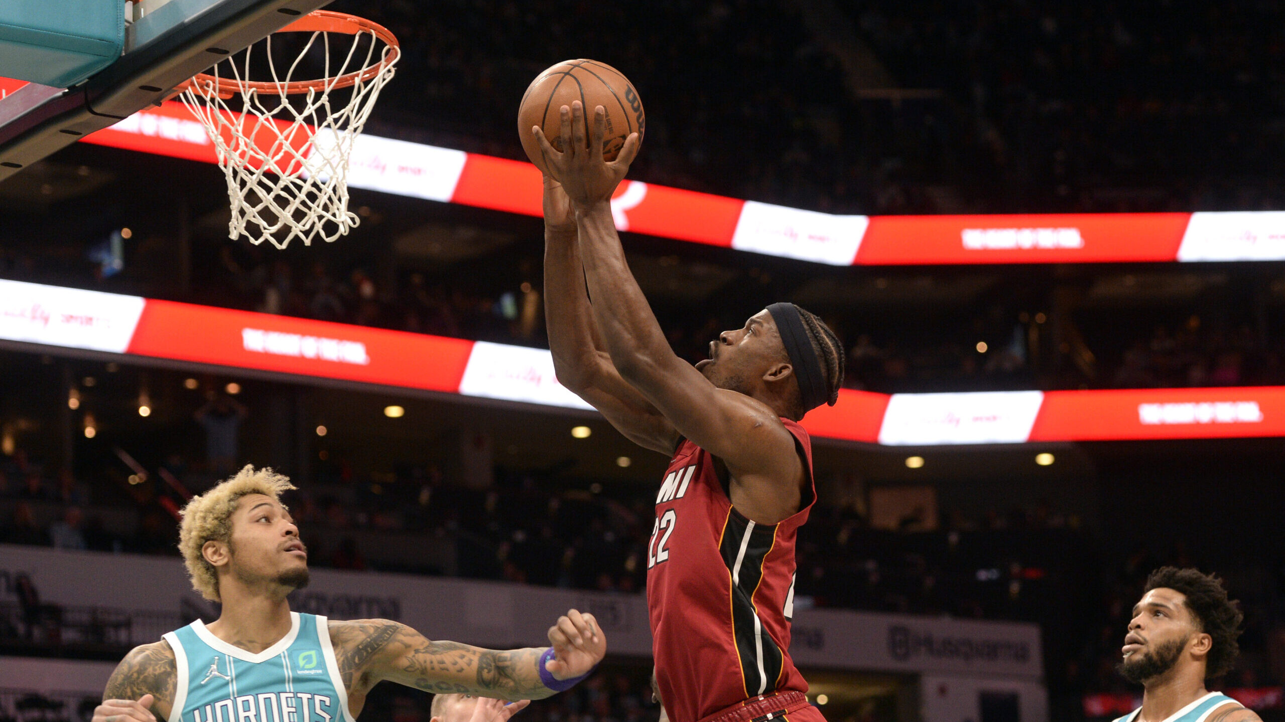 NBA: Miami Heat at Charlotte Hornets