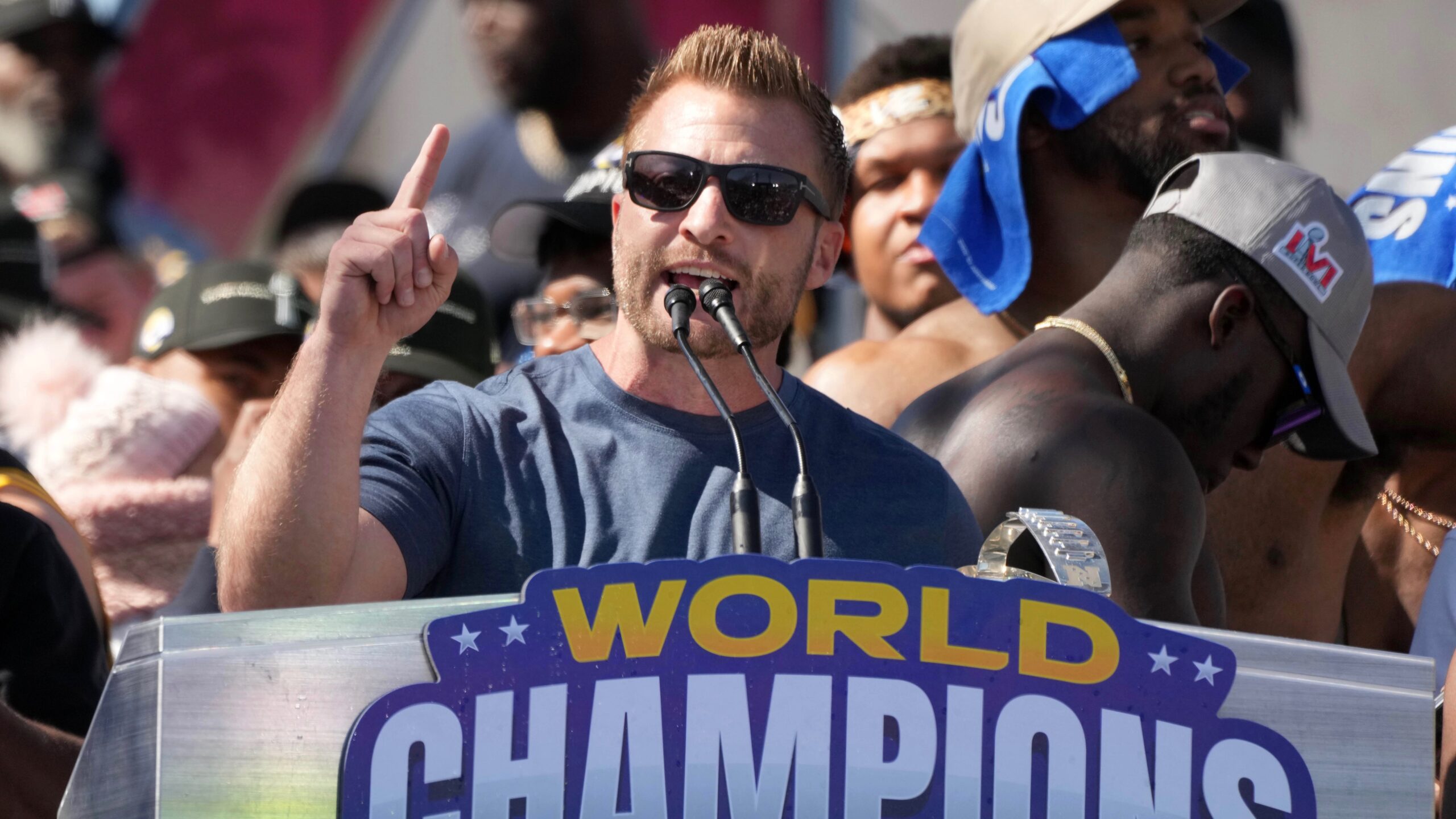 NFL: Super Bowl LVI-Los Angeles Rams Championship Parade