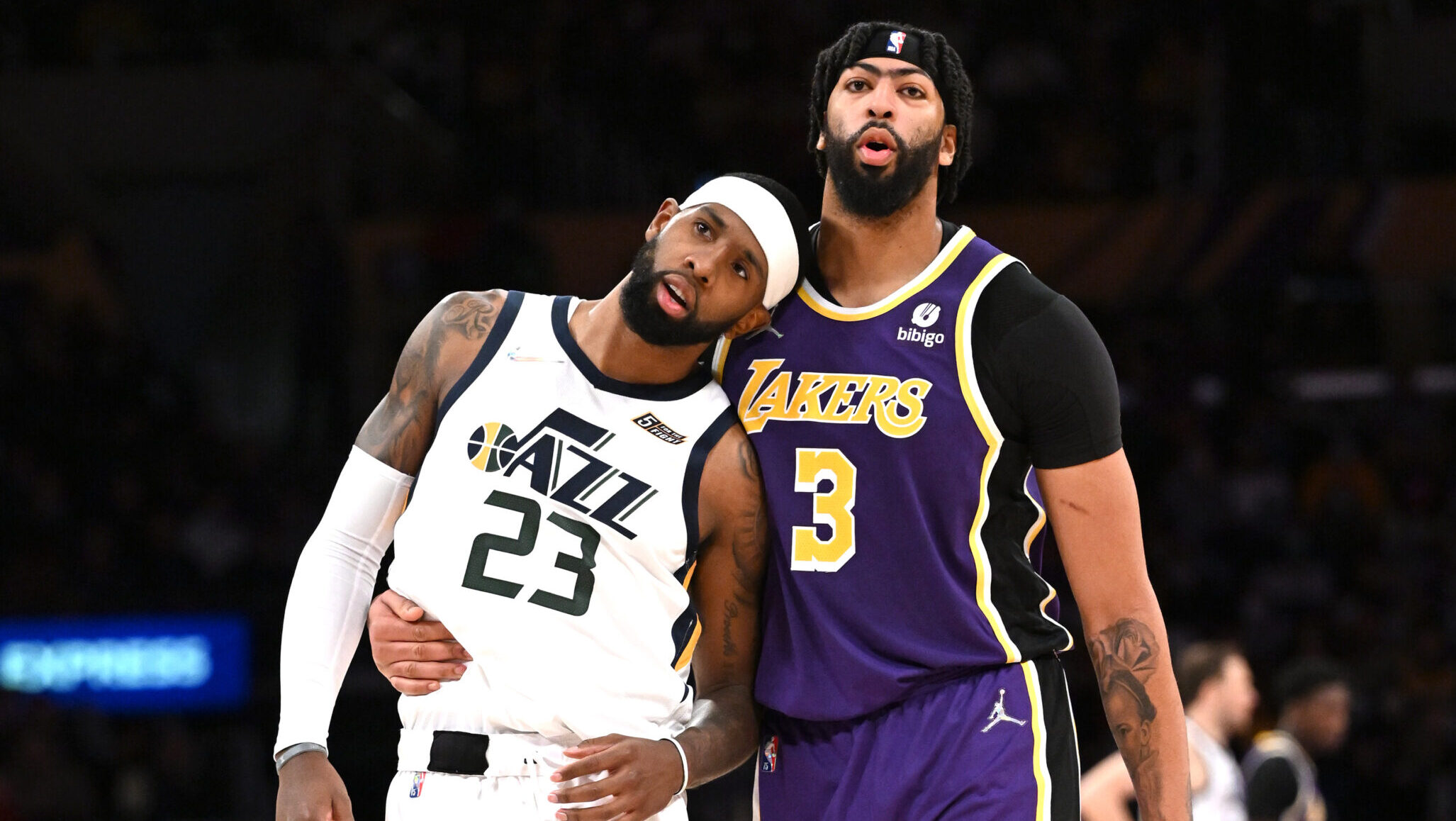 NBA: Utah Jazz at Los Angeles Lakers