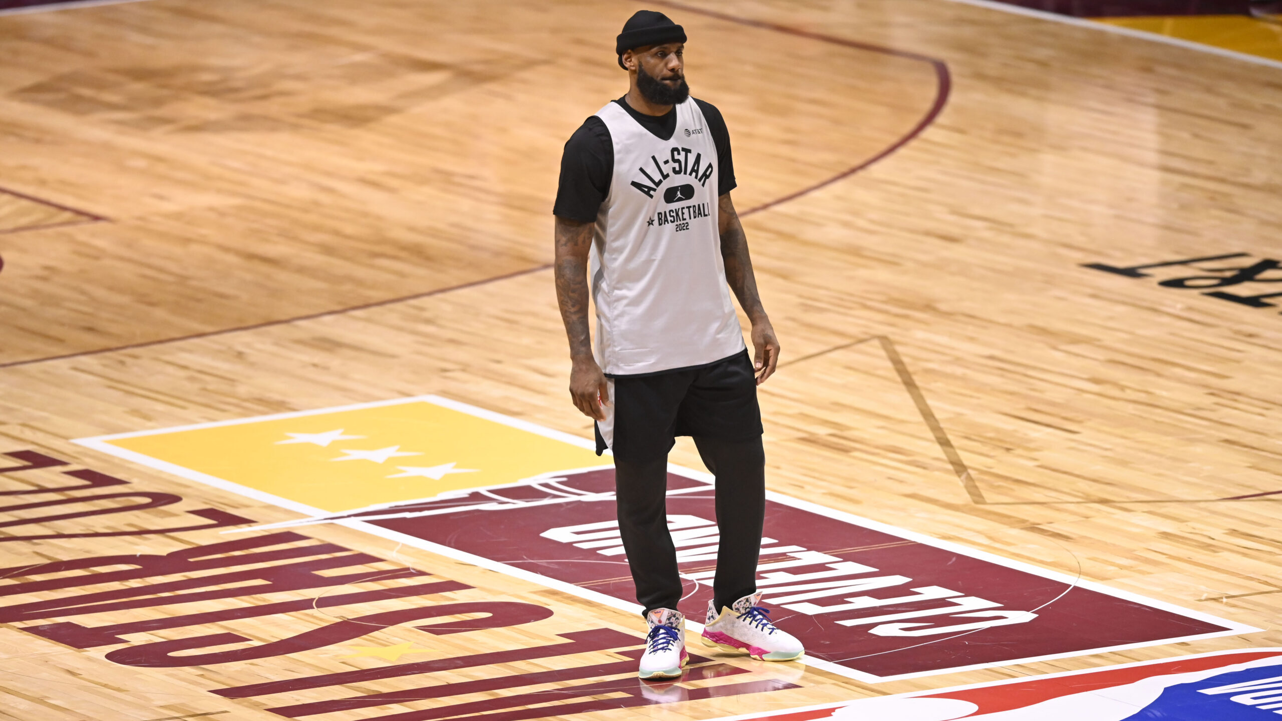 NBA: All Star-Practice