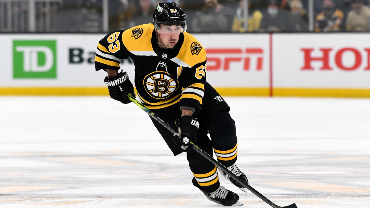 Boston Bruins forward Brad Marchand
