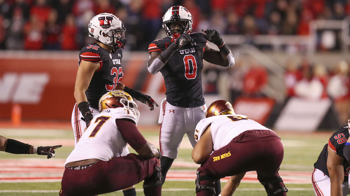 Utah Utes linebacker Devin Lloyd