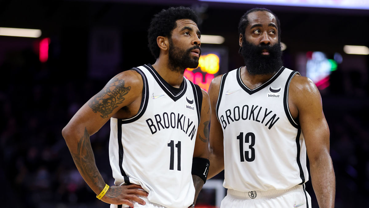 Brooklyn Nets guard Kyrie Irving